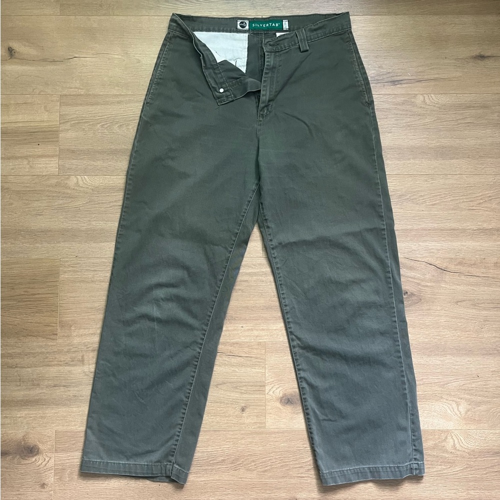 Levi's Silvertab Green Chino pants 34x30